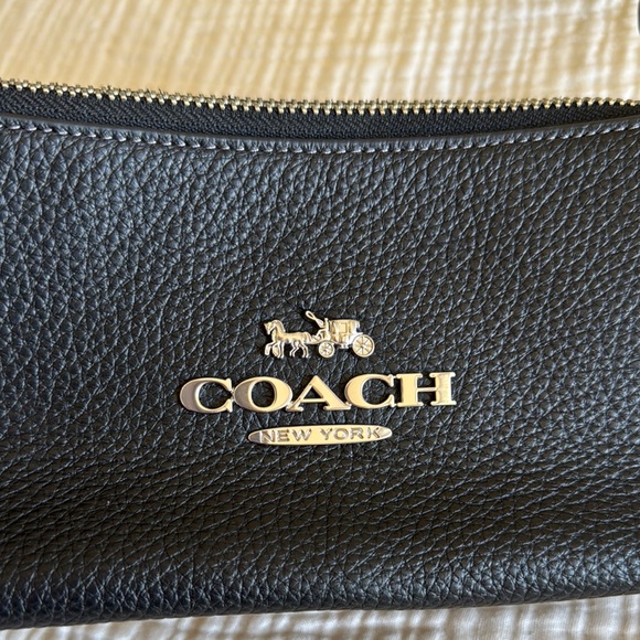 Coach Black Leather Crossbody Bag - Picture 4 of 9